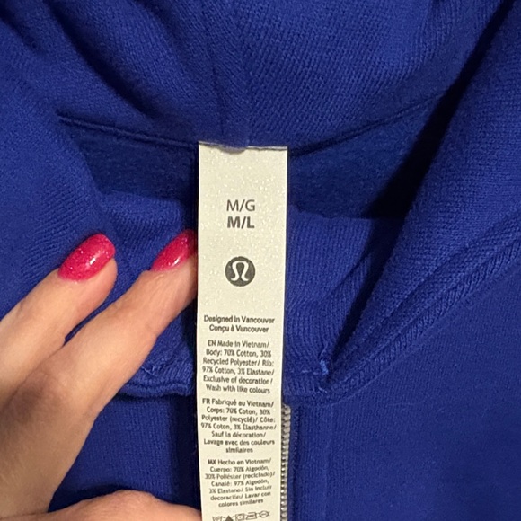 Lululemon Scuba Oversized Full zip Hoodie - Picture 3 of 9